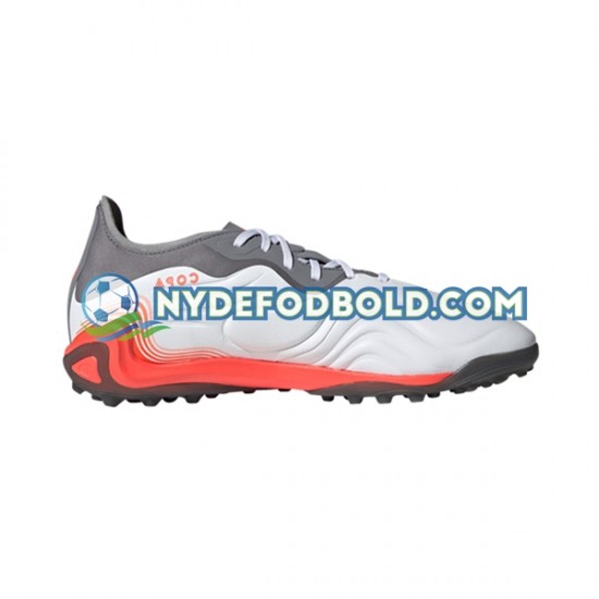 Rød Grå Hvid Fodboldstøvler Adidas COPA SENSE.1 TF White Gnist