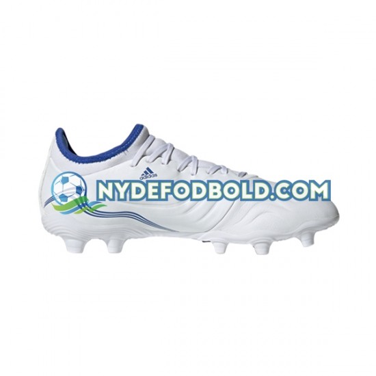 Blå Hvid Fodboldstøvler Adidas COPA SENSE.3 FG Diamond Edge