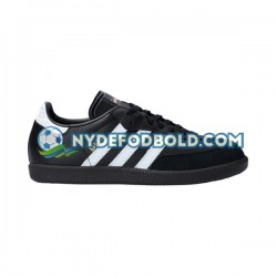 Hvid Sort Fodboldstøvler Adidas Classic Samba Hallenschuh Leder