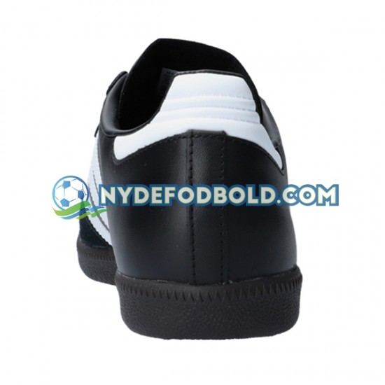 Hvid Sort Fodboldstøvler Adidas Classic Samba Hallenschuh Leder