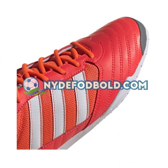 Rød Fodboldstøvler Adidas Classic Super Sala IN Halle White