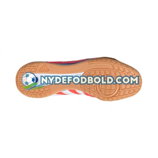 Lyserød Blå Hvid Fodboldstøvler Adidas Classic Top Sala IN Halle