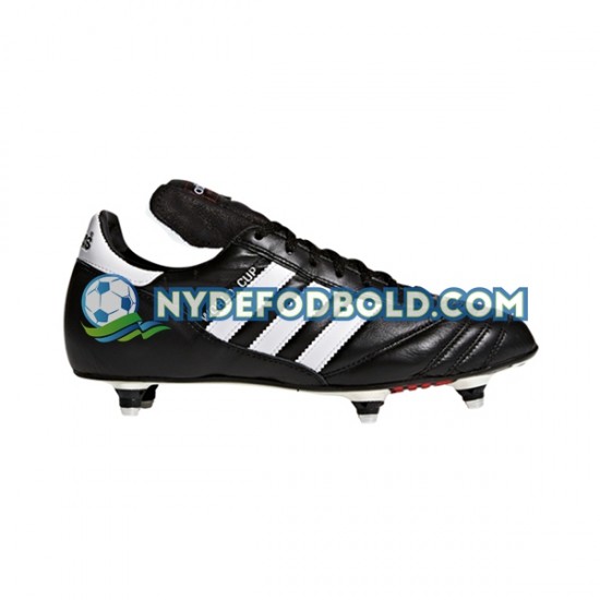 Hvid Sort Fodboldstøvler Adidas Classic World Cup SG