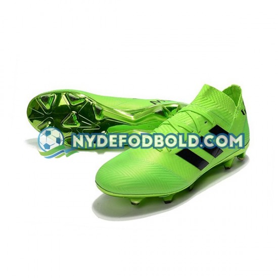 Grøn Sort Fodboldstøvler Adidas Nemeziz8.1 FG