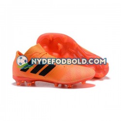 Orange Sort Fodboldstøvler Adidas Nemeziz8.1 FG