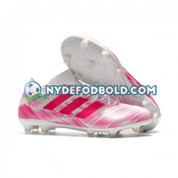 Lyserød Hvid Fodboldstøvler Adidas Nemeziz8.1 FG