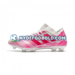 Lyserød Hvid Fodboldstøvler Adidas Nemeziz8.1 FG