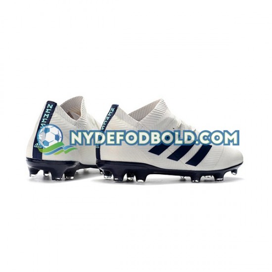 Hvid Sort Fodboldstøvler Adidas Nemeziz8.1 FG