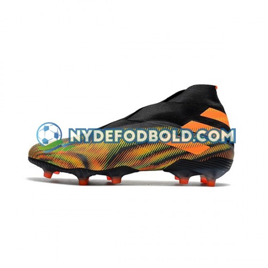 Orange Grøn Sort Fodboldstøvler Adidas Nemeziz9 FG