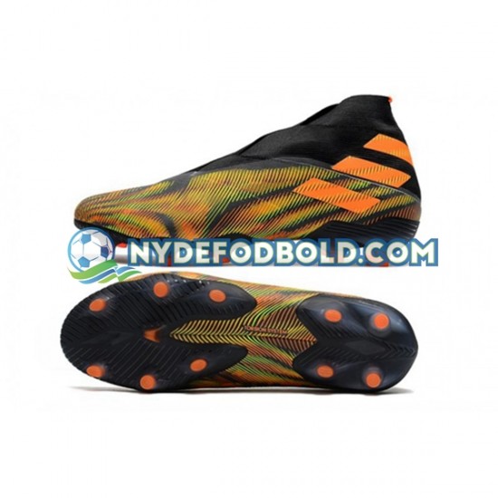 Orange Grøn Sort Fodboldstøvler Adidas Nemeziz9 FG