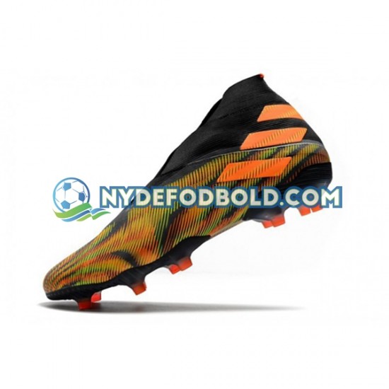 Orange Grøn Sort Fodboldstøvler Adidas Nemeziz9 FG