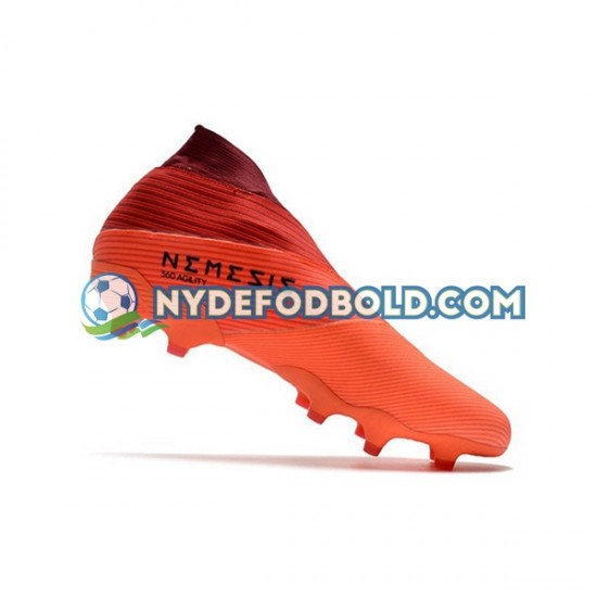 Rød Orange Sort Fodboldstøvler Adidas Nemeziz9 FG Inflight