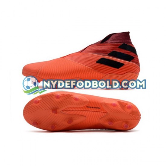 Rød Orange Sort Fodboldstøvler Adidas Nemeziz9 FG Inflight