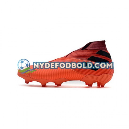 Rød Orange Sort Fodboldstøvler Adidas Nemeziz9 FG Inflight