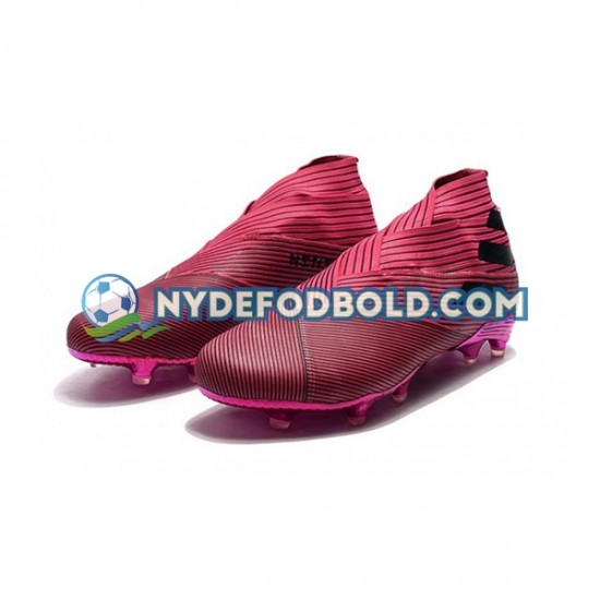 Lyserød Sort Fodboldstøvler Adidas Nemeziz9 FG