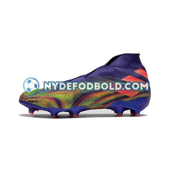 Lilla Lyserød Grøn Fodboldstøvler Adidas Nemeziz9 FG