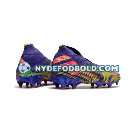 Lilla Lyserød Grøn Fodboldstøvler Adidas Nemeziz9 FG
