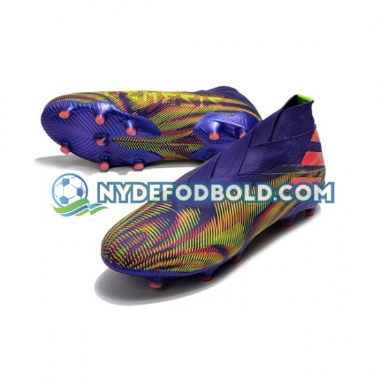 Lilla Lyserød Grøn Fodboldstøvler Adidas Nemeziz9 FG