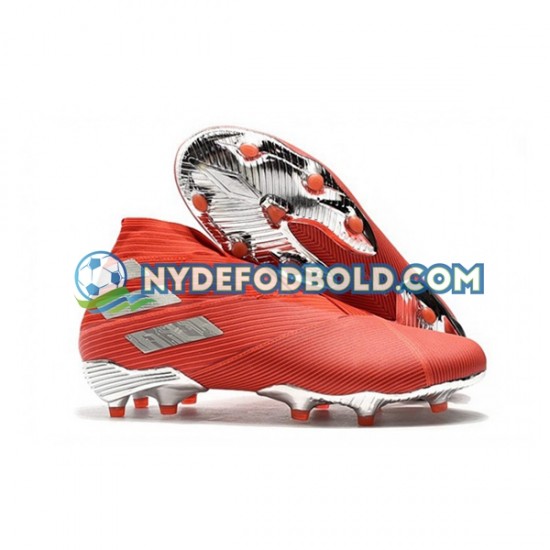 Rød Hvid Fodboldstøvler Adidas Nemeziz9 FG