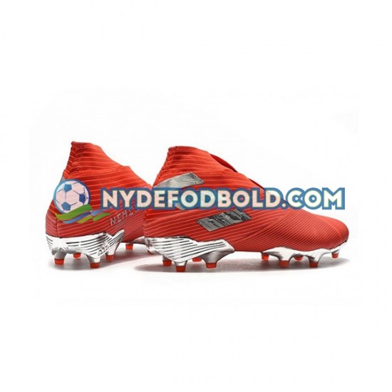 Rød Hvid Fodboldstøvler Adidas Nemeziz9 FG