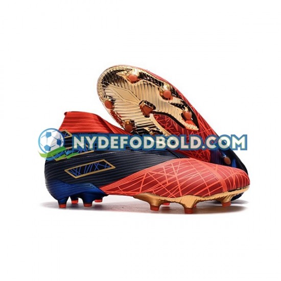 Rød Sort Fodboldstøvler Adidas Nemeziz9 FG Spider Man