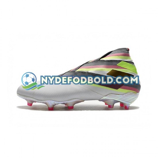 Hvid Sort Fodboldstøvler Adidas Nemeziz9 FG