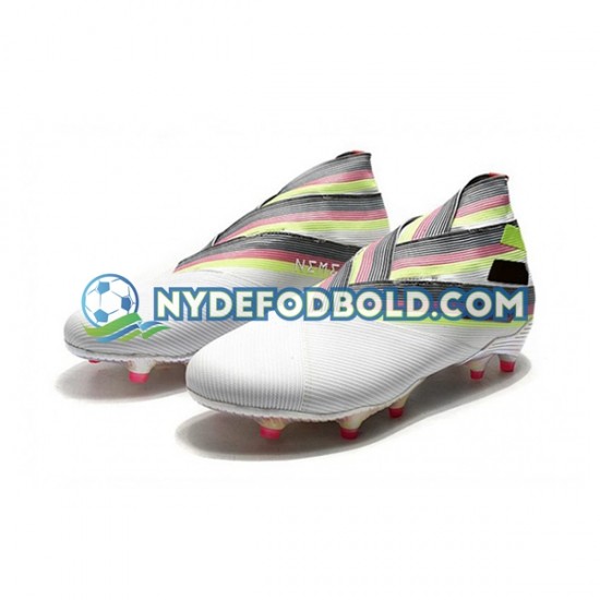Hvid Sort Fodboldstøvler Adidas Nemeziz9 FG