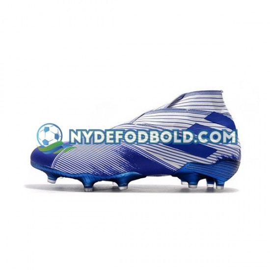 Blå Hvid Fodboldstøvler Adidas Nemeziz9 FG