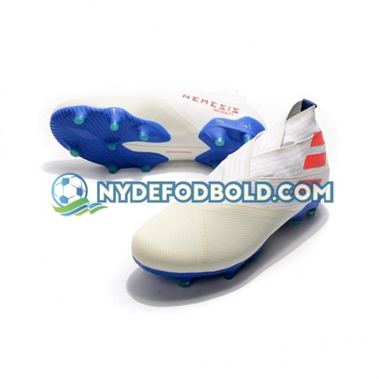 Orange Hvid Fodboldstøvler Adidas Nemeziz9 FG