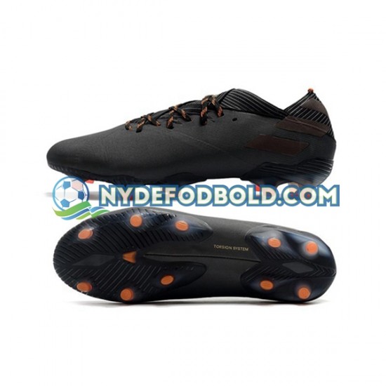 Orange Sort Fodboldstøvler Adidas Nemeziz9.1 FG Dark Motion