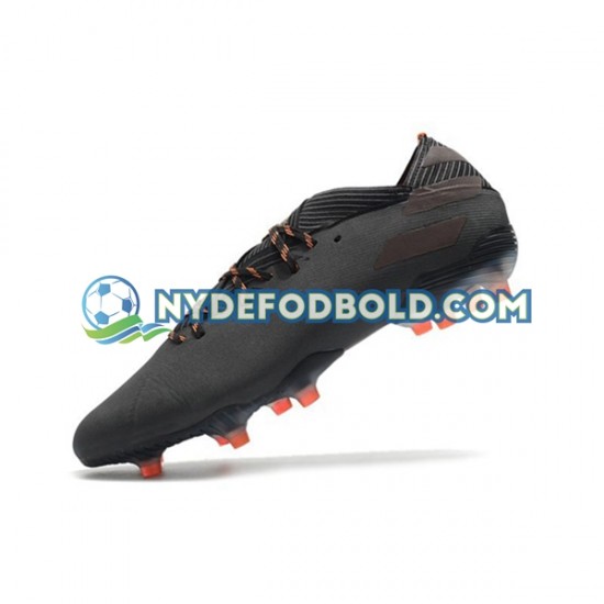 Orange Sort Fodboldstøvler Adidas Nemeziz9.1 FG Dark Motion