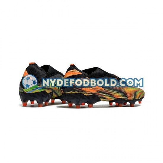 Lyserød Grøn Sort Fodboldstøvler Adidas Nemeziz9.1 FG