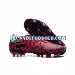 Lyserød Sort Fodboldstøvler Adidas Nemeziz9.1 FG