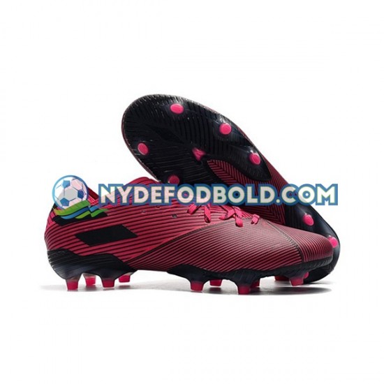 Lyserød Sort Fodboldstøvler Adidas Nemeziz9.1 FG