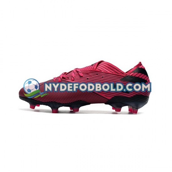 Lyserød Sort Fodboldstøvler Adidas Nemeziz9.1 FG