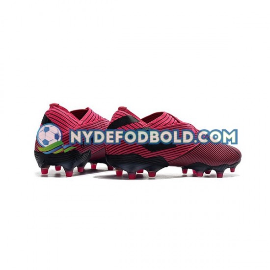 Lyserød Sort Fodboldstøvler Adidas Nemeziz9.1 FG