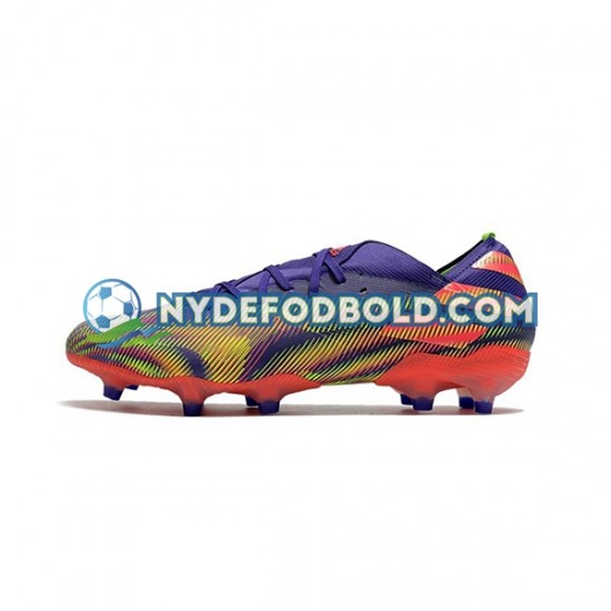 Lilla Lyserød Grøn Fodboldstøvler Adidas Nemeziz9.1 FG Precision To Blur