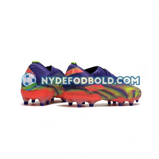 Lilla Lyserød Grøn Fodboldstøvler Adidas Nemeziz9.1 FG Precision To Blur