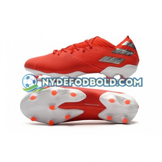 Rød Hvid Fodboldstøvler Adidas Nemeziz9.1 FG