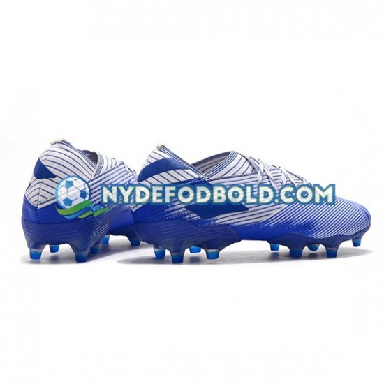 Blå Hvid Fodboldstøvler Adidas Nemeziz9.1 FG