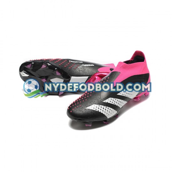 Lyserød Hvid Sort Fodboldstøvler Adidas Predator ACCURACY FG