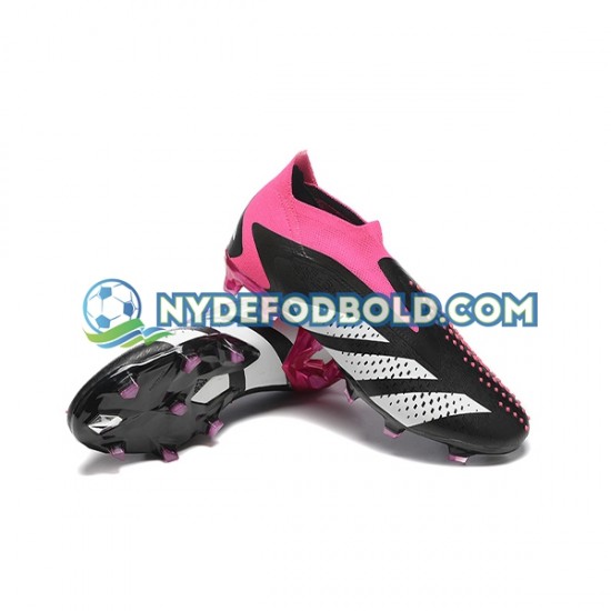 Lyserød Hvid Sort Fodboldstøvler Adidas Predator ACCURACY FG