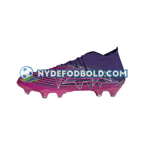 Lilla Fodboldstøvler Adidas Predator EDGE.1 FG Champions Code