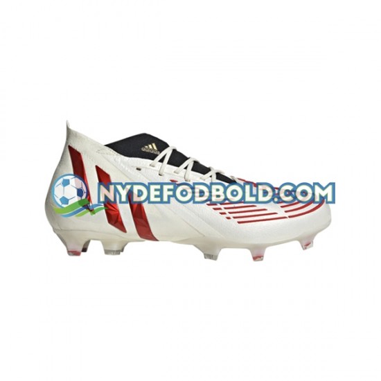 Rød Guld Hvid Fodboldstøvler Adidas Predator EDGE.1 FG Showdown