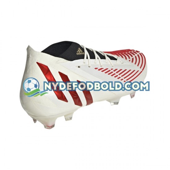 Rød Guld Hvid Fodboldstøvler Adidas Predator EDGE.1 FG Showdown