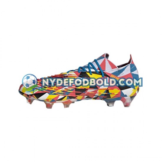 Blå Gul Fodboldstøvler Adidas Predator EDGE.1 L FG Geometric