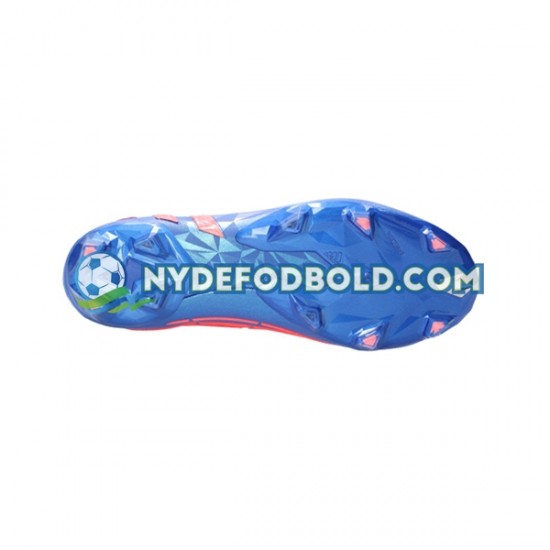 Rød Blå Fodboldstøvler Adidas Predator EDGE.1 L FG Sapphire Edge