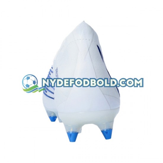 Blå Hvid Fodboldstøvler Adidas Predator EDGE.1 SG Diamond Edge