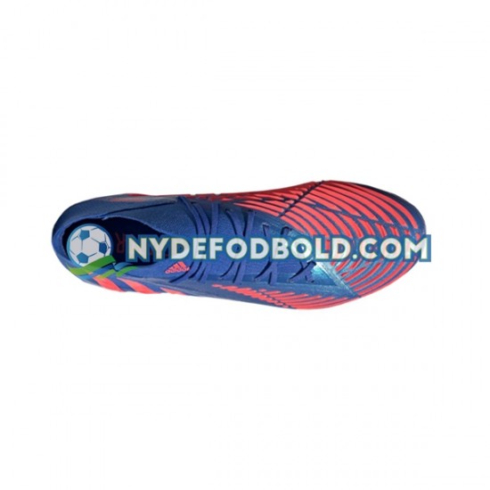 Rød Blå Fodboldstøvler Adidas Predator EDGE.1 SG Sapphire Edge
