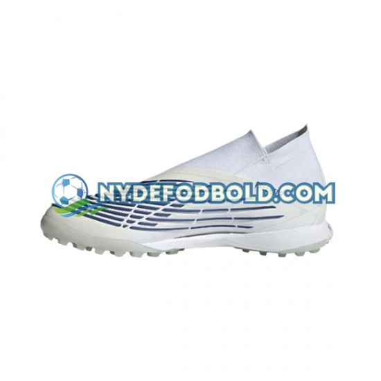Blå Hvid Fodboldstøvler Adidas Predator EDGE.1 TF Diamond Edge